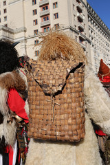 Moscow Maslenitsa Festival. Traditional national celebration in russian folk style. Slavic...