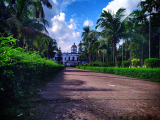 Fototapeta premium Tajhat Palace, Tajhat Rajbari is a historic palace of Bangladesh, located in Tajhat, Rangpur.
