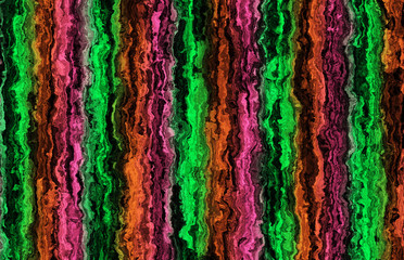 abstract colored paint stripes