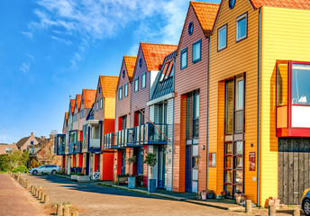 Stadtszene Stavoren, Holland