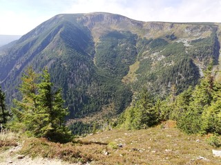 landscape in the mountains