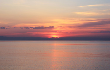 Sunrise Sea Morning view Landscape