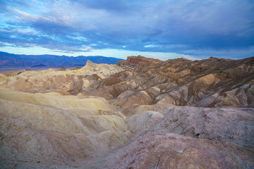 hikink the golden canyon - gower gulch circuit in death valley, california, usa