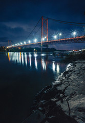 bridge at night 