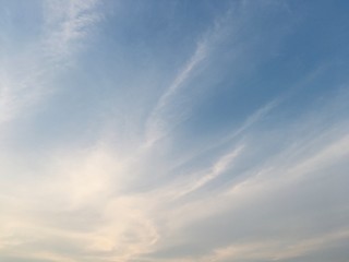 blue sky with clouds