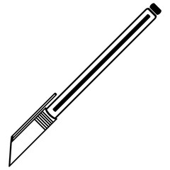 pen icon vector template