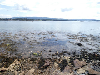 Isla de La Toja, en Galicia, España