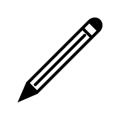 pencil icon vector template