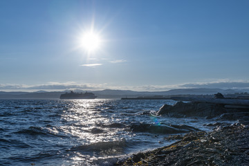Cruise Ship Coming Into Dock at Ogden Point
