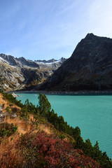 Gelmersee - Grimselwelt, Schweizer Alpen, Berner Oberland, Schweiz