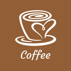 coffee cup icon vector illustration