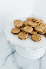 Peanut Butter Sandwich Cookies