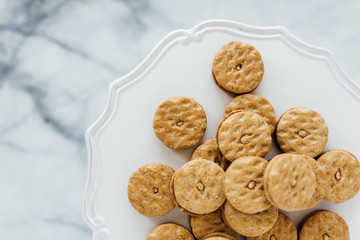 Peanut Butter Sandwich Cookies