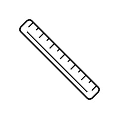 ruler icon vector template