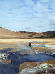 Hochtemperaturgebiet Namaskard auf Island