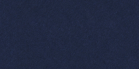 Seamless dark blue felt background texture. Surface of  blue fabric high resolution. Wide panoramic banner. - obrazy, fototapety, plakaty