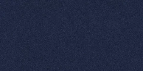 Rolgordijnen Seamless dark blue felt background texture. Surface of  blue fabric high resolution. Wide panoramic banner. © Papin_Lab