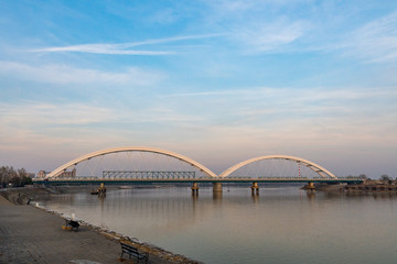 the bridge in novi sad
