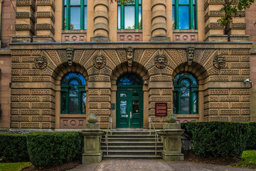 Fototapeta na wymiar building front in Halifax