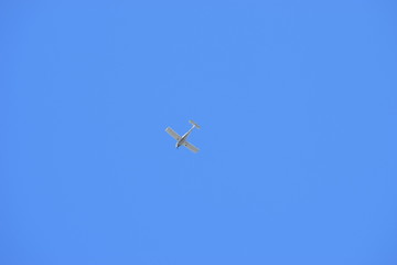 airplane in the sky