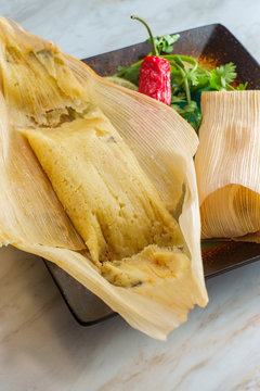 Chili Cheese Corn Tamale