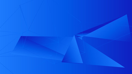 Polygonal pattern. Future technology concept. Color geometric pattern. Abstract polygonal space. Vector abstract design banner web template. Connection structure futuristic polygon concept.