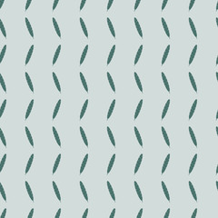 Vector repeat old green feather pattern print background