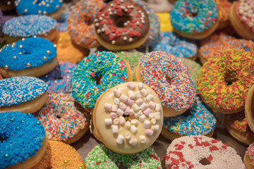 Colorful donuts
