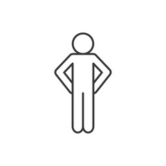 Isolated avatar line style icon vector design