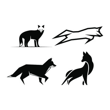Fox Logo design Images vector
