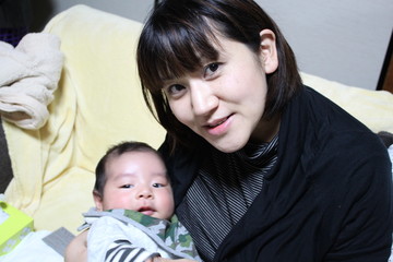 赤ちゃんと母親