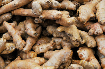 Texture with lots of ginger