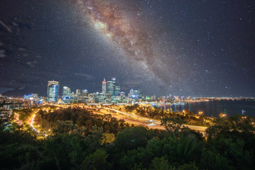 Milky Way over Perth, Western Australia