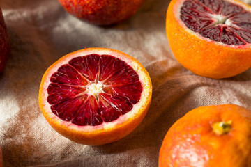 Raw Organic Red Blood Oranges