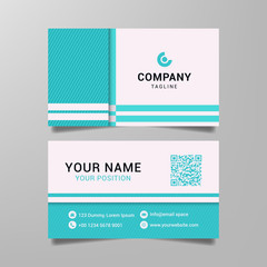 modern business card template vector image