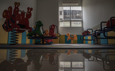 Children playroom in the Condominium.