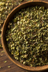 Raw Dried Green Greek Oregano Spice