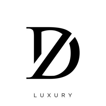 dz logo design vector icon