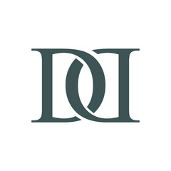 dd logo design vector icon