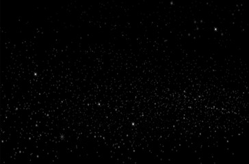 Beautiful night galaxy