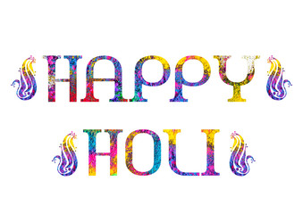 HAPPY HOLI, HOLI SPLASH  holi celebration colourful india illustration