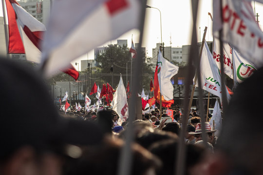Marcha y protesta en la ciudad