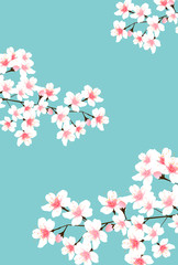 桜　春　花　背景