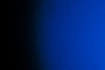 Beautiful abstract blue background on dark of elegant dark blue vintage grunge wall background texture and blue neon light