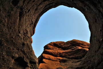 Sky stone grand canyon in Ubon Ratchathani,Thailand