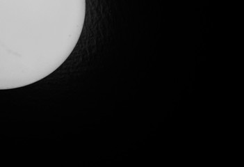 Beautiful abstract black and gray moon background on dark of elegant dark vintage grunge wall background texture and white and stars light on black banners