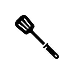Spatula Vector Icon style illustration. EPS 10 File