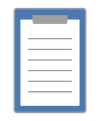  Paper and notepad isolated vector illustration