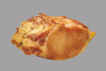 Cold smoked pork meat.