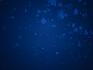 The bokeh on the background blurred the natural blue.Abstract bokeh lights with soft light background. Blur wall.